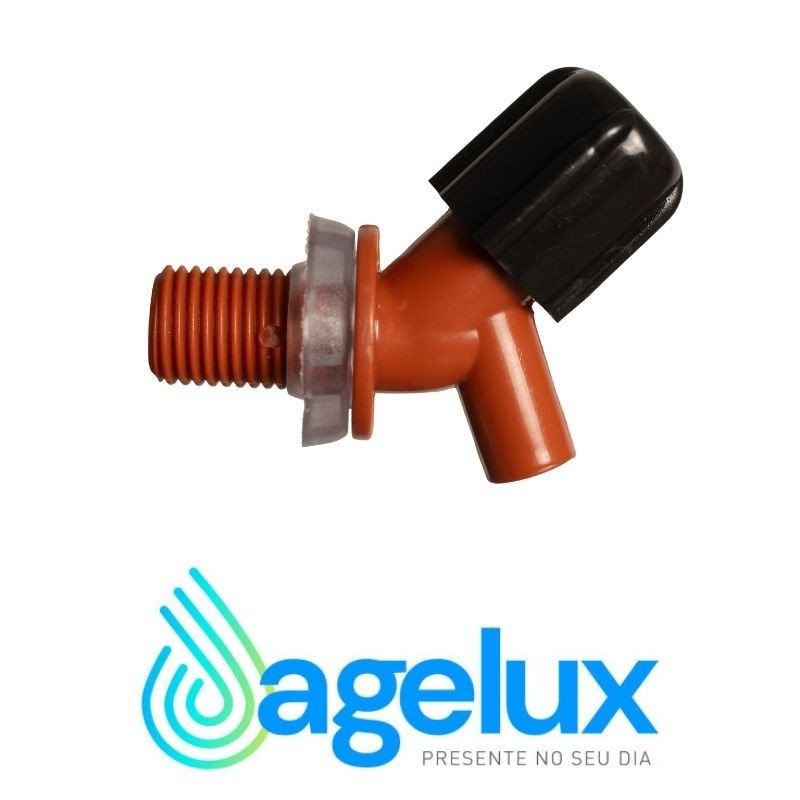 TORNEIRA MANUAL COROTE MARROM |AGELUXIND |