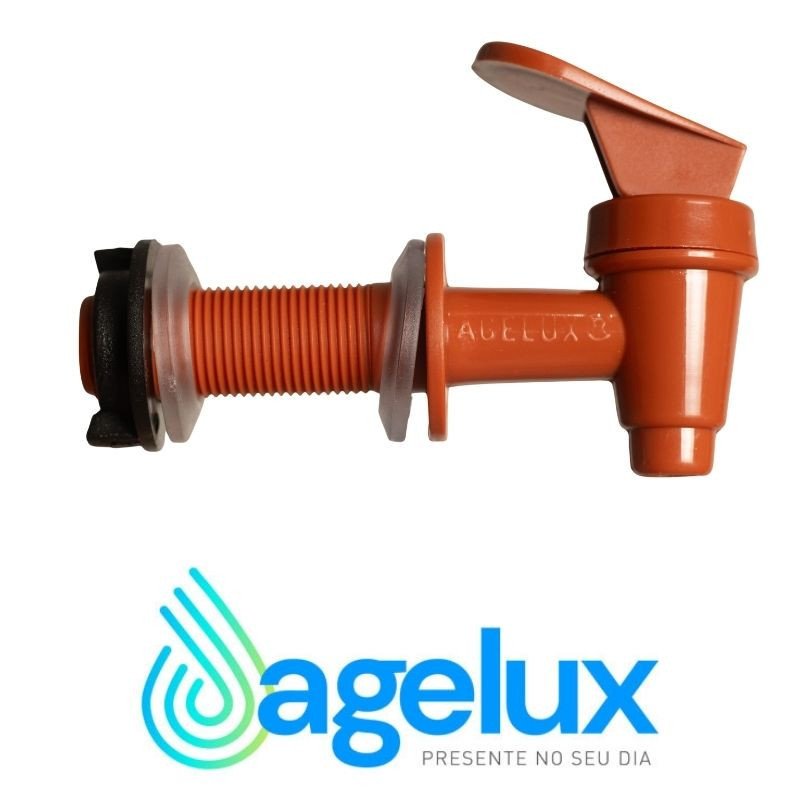 TORNEIRA AUT TOC - MODELAGEM ANTIGA MARROM |AGELUXIND |