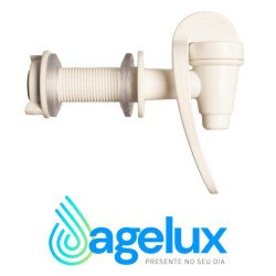 TORNEIRA ALAVANCA - MODELAGEM ANTIGA BRANCO | AGELUXIND |