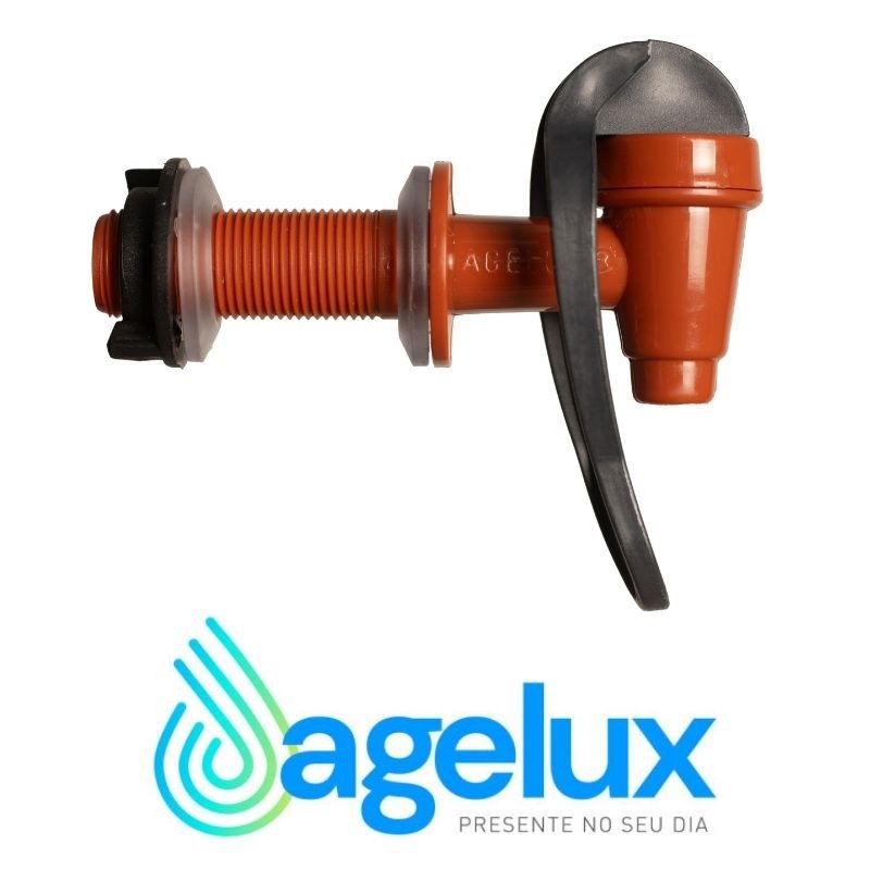 TORNEIRA ALAVANCA - MODELAGEM ANTIGA MARROM | AGELUXIND |