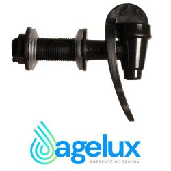 TORNEIRA ALAVANCA - MODELAGEM ANTIGA PRETO | AGELUXIND |