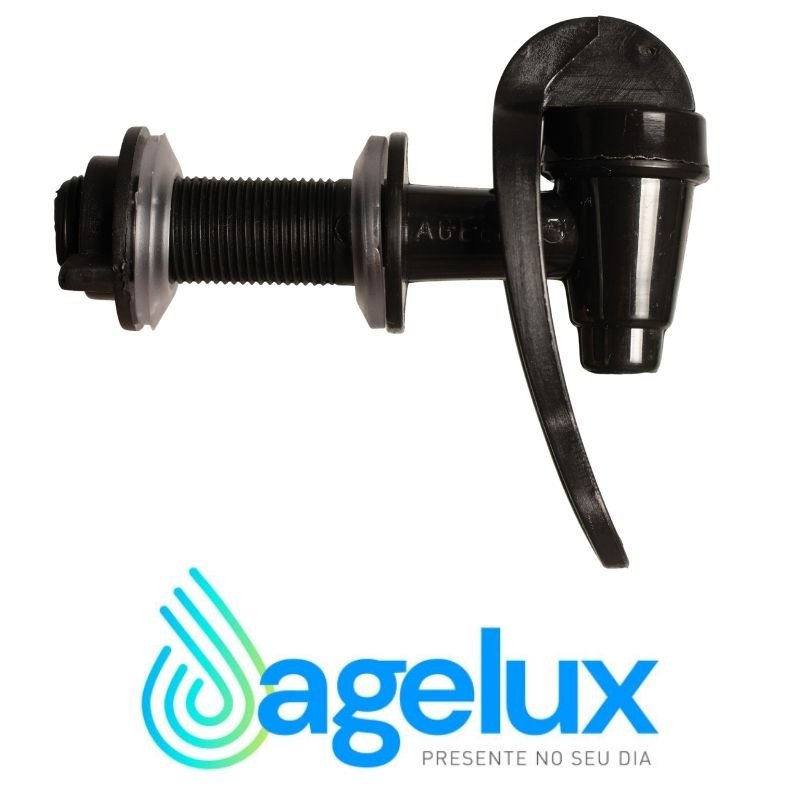 TORNEIRA ALAVANCA - MODELAGEM ANTIGA PRETO | AGELUXIND |