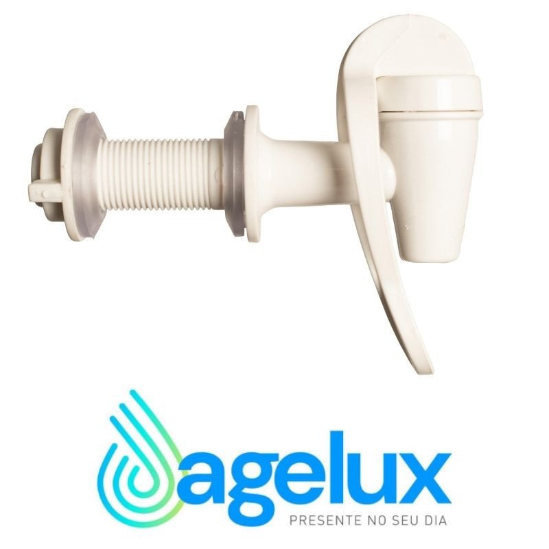 TORNEIRA ALAVANCA PLUS BRANCO | AGELUXIND |