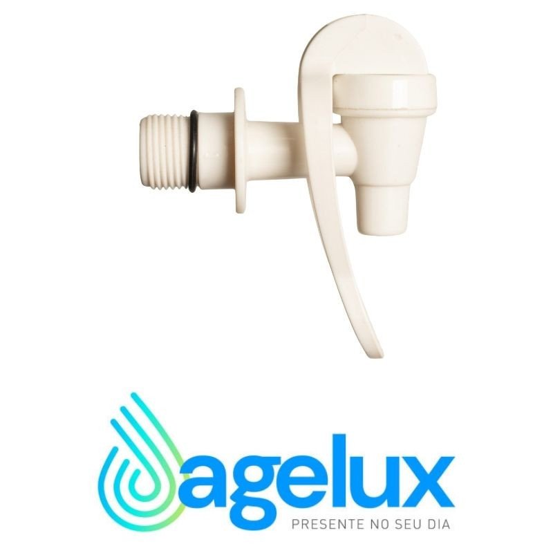 TORNEIRA GELÁGUA COM ALAVANCA BRANCO | AGELUXIND |