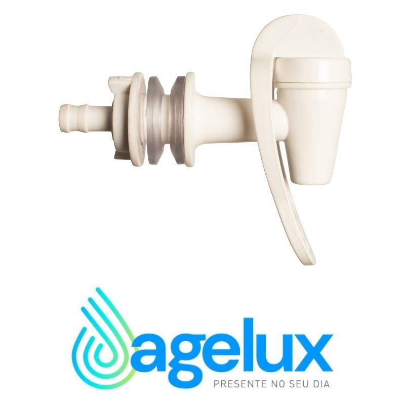 TORNEIRA AUT TOC COM BICO E ALAVANCA BRANCO |AGELUXIND |