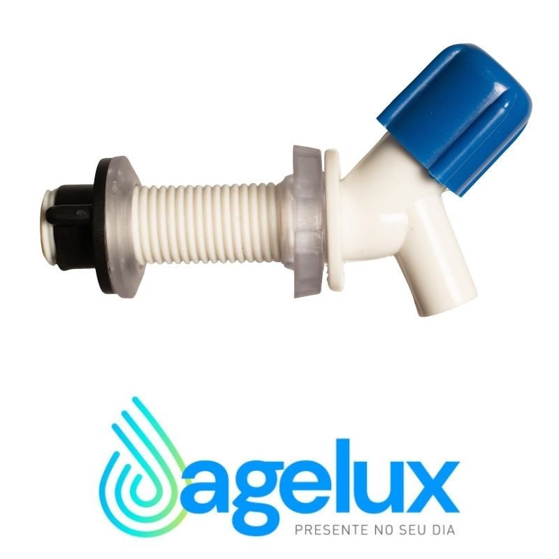 TORNEIRA MANUAL LONGA AZUL |AGELUXIND |