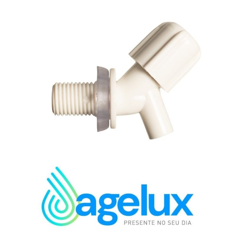 TORNEIRA MANUAL COROTE BRANCO |AGELUXIND |