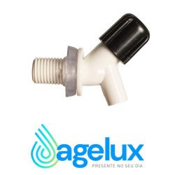 TORNEIRA MANUAL COROTE BRANCO E PRETO|AGELUXIND |